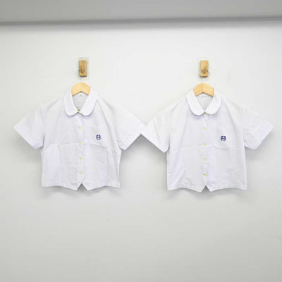 【中古】宮崎県 鵬翔中学校・高等学校 女子制服 2点 (シャツ) sf051047