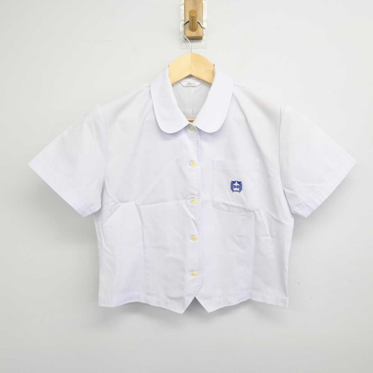 【中古】宮崎県 鵬翔中学校・高等学校 女子制服 2点 (シャツ) sf051047