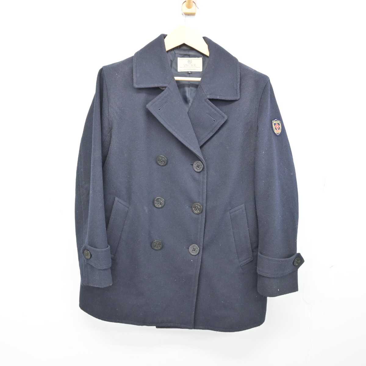 【中古】群馬県 共愛学園中学校・高等学校 女子制服 1点 (コート) sf051078