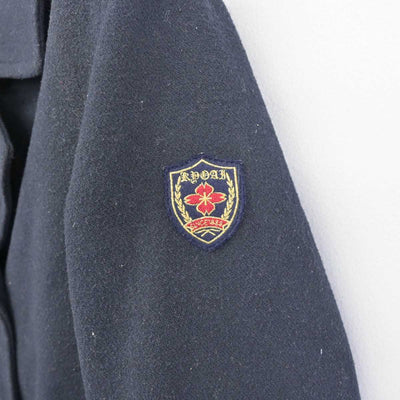 【中古】群馬県 共愛学園中学校・高等学校 女子制服 1点 (コート) sf051078