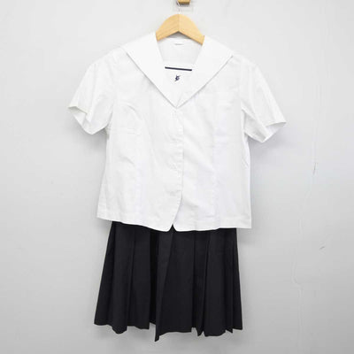 【中古】福岡県 福岡魁誠高等学校 女子制服 3点 (セーラー服・スカート) sf051081