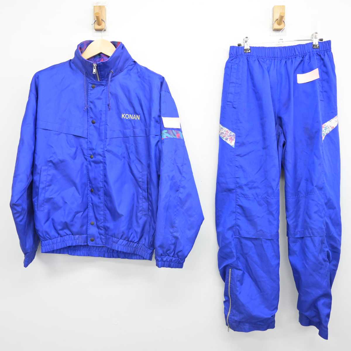 【中古】群馬県 高崎市立高南中学校 女子制服 2点 (ジャージ 上・ジャージ 下) sf051094