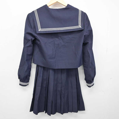 【中古】秋田県 秋田南中学校 女子制服 2点 (セーラー服・スカート) sf051101