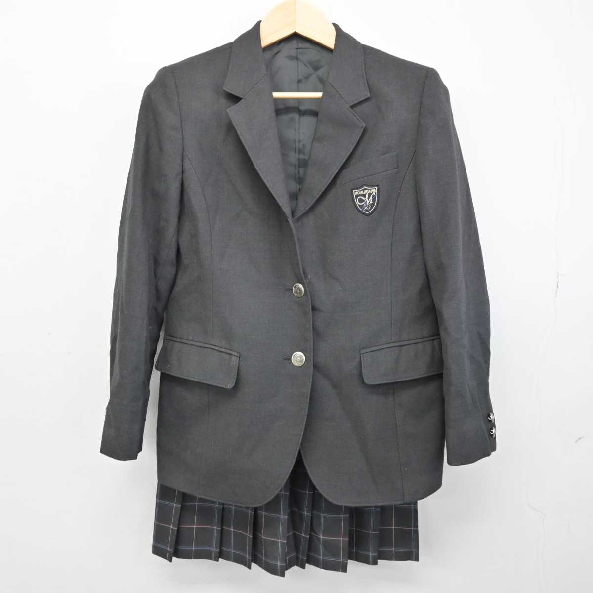 【中古】東京都 紅葉川高等学校 女子制服 3点 (ブレザー・スカート・スカート) sf051106