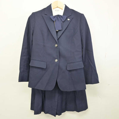 【中古】千葉県 市原中央高等学校 女子制服 7点 (ブレザー・ベスト・シャツ・スカート) sf051107