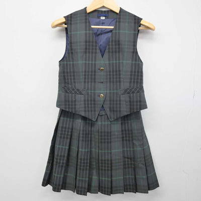 【中古】千葉県 専修大学松戸高等学校 女子制服 4点 (ブレザー・ベスト・スカート) sf051116