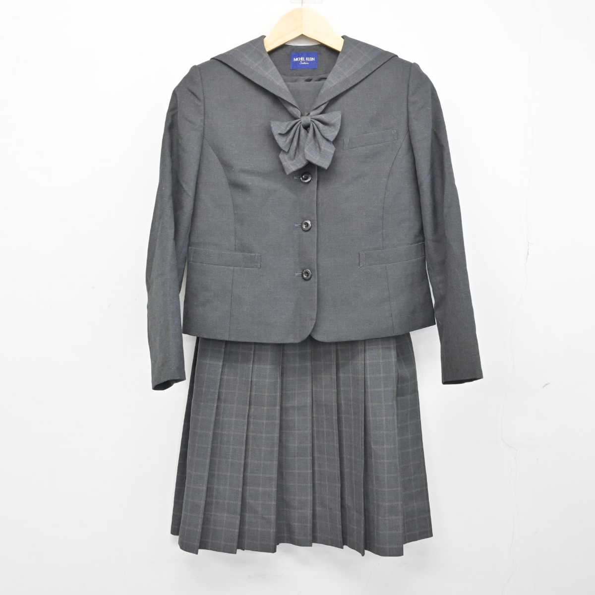 【中古】鳥取県 翔英学園 米子北高等学校 女子制服 3点 (セーラー服・スカート) sf051142