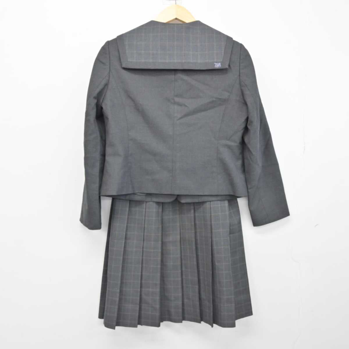 【中古】鳥取県 翔英学園 米子北高等学校 女子制服 3点 (セーラー服・スカート) sf051142