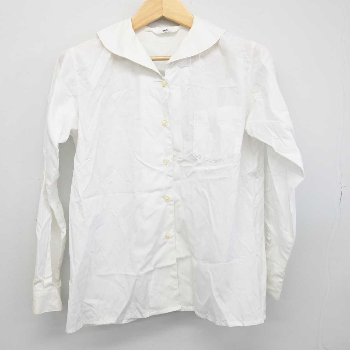 【中古】大分県 平松学園 大分東明高等学校 女子制服 2点 (ブレザー・シャツ) sf051162