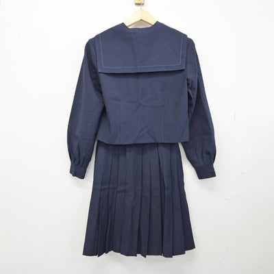 【中古】東京都 練馬区立中村中学校 女子制服 4点 (セーラー服・スカート・スカート) sf051173