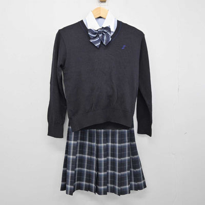 【中古】東京都 淑徳巣鴨中学高等学校 女子制服 5点 (ブレザー・ニット・シャツ・スカート) sf051175