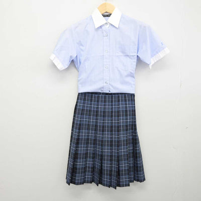 【中古】東京都 淑徳巣鴨中学高等学校 女子制服 2点 (シャツ・スカート) sf051176