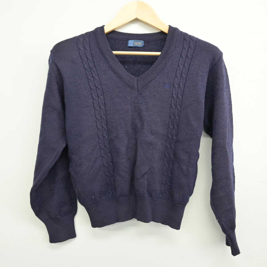 中古】千葉県 千葉敬愛高等学校 女子制服 2点 (ニット・スカート 中古】千葉県 千葉敬愛高等学校 女子制服 2点 (ニット・スカート