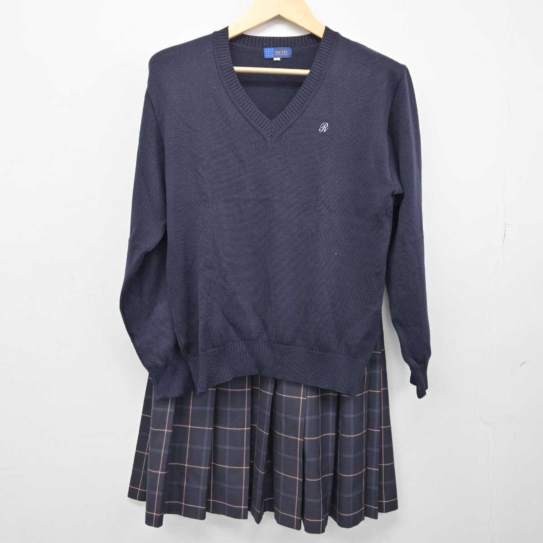 A243/(中古)千葉県 八千代高校 女子制服4点 /4-56/W66/ブレザー