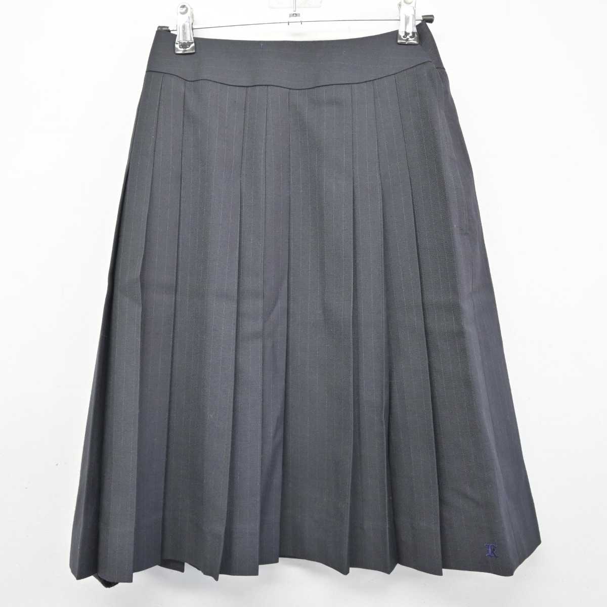 【中古】広島県 賀茂北高等学校 女子制服 5点 (ブレザー・シャツ・スカート) sf051189