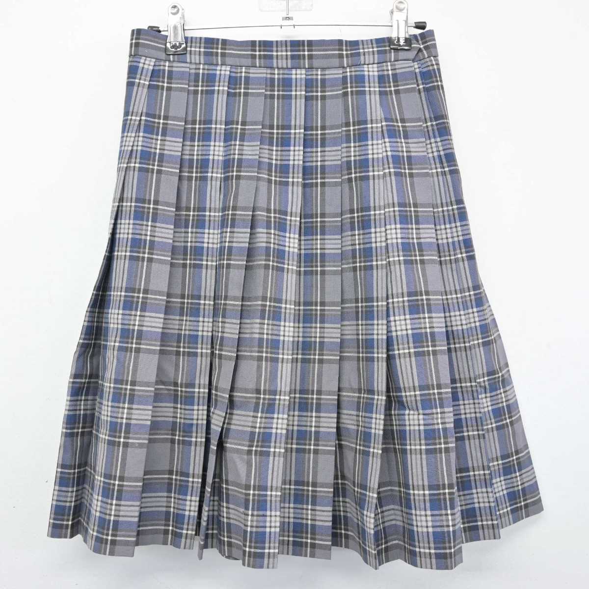 【中古】神奈川県 湘南学院高等学校 女子制服 3点 (シャツ・ニットベスト・スカート) sf051194