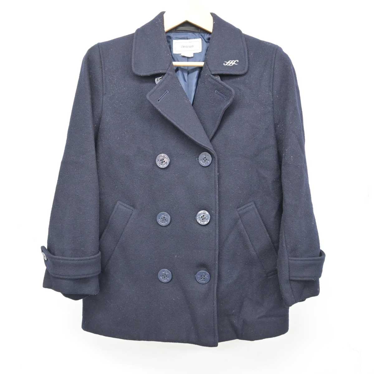 【中古】広島県 舟入高等学校 女子制服 1点 (コート) sf051214