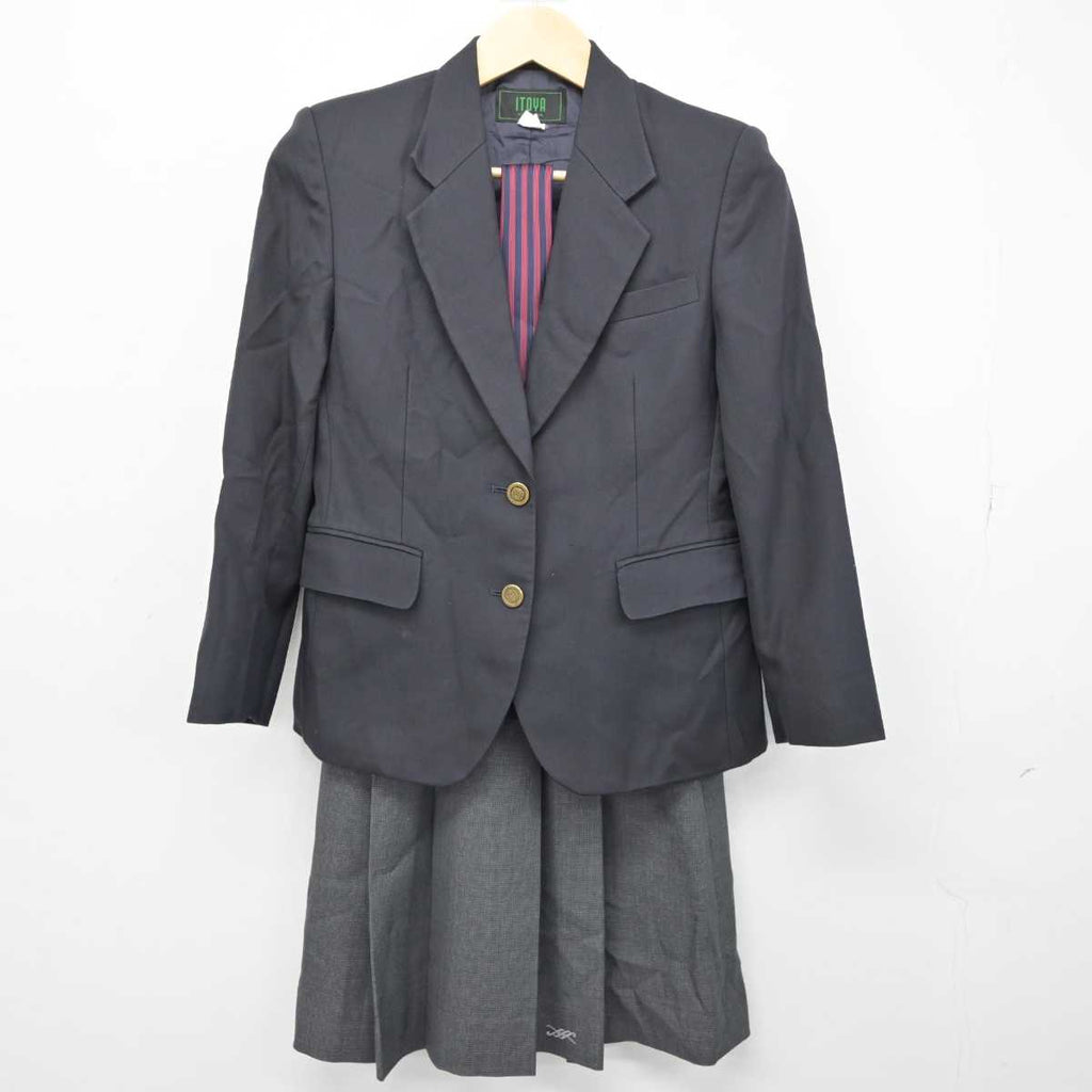 【中古】広島県 舟入高等学校 女子制服 4点 (ブレザー・スカート) sf051215 | 中古制服通販パレイド