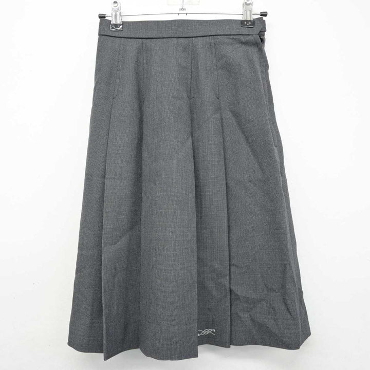 中古】広島県 舟入高等学校 女子制服 4点 (ブレザー・スカート