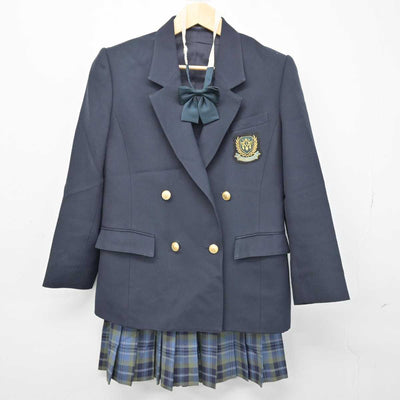 【中古】千葉県 若松高等学校 女子制服 3点 (ブレザー・スカート) sf051221