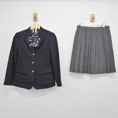 【中古】神奈川県 横浜栄高等学校 女子制服 5点 (ブレザー・スカート) sf051222