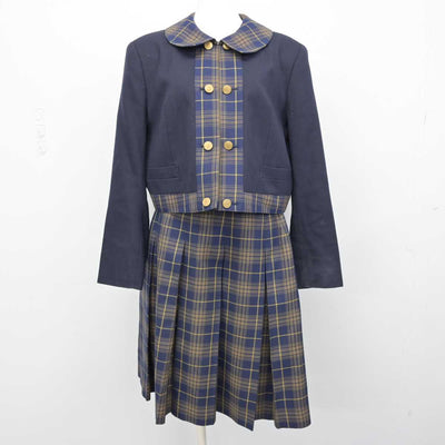 【中古】福岡県 福岡女子高等学校 女子制服 2点 (ブレザー・スカート) sf051241