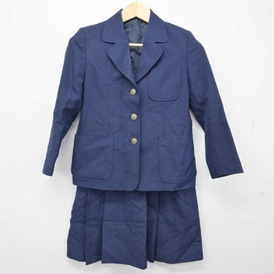 【中古】千葉県 下貝塚中学校 女子制服 2点 (ブレザー・スカート) sf051266