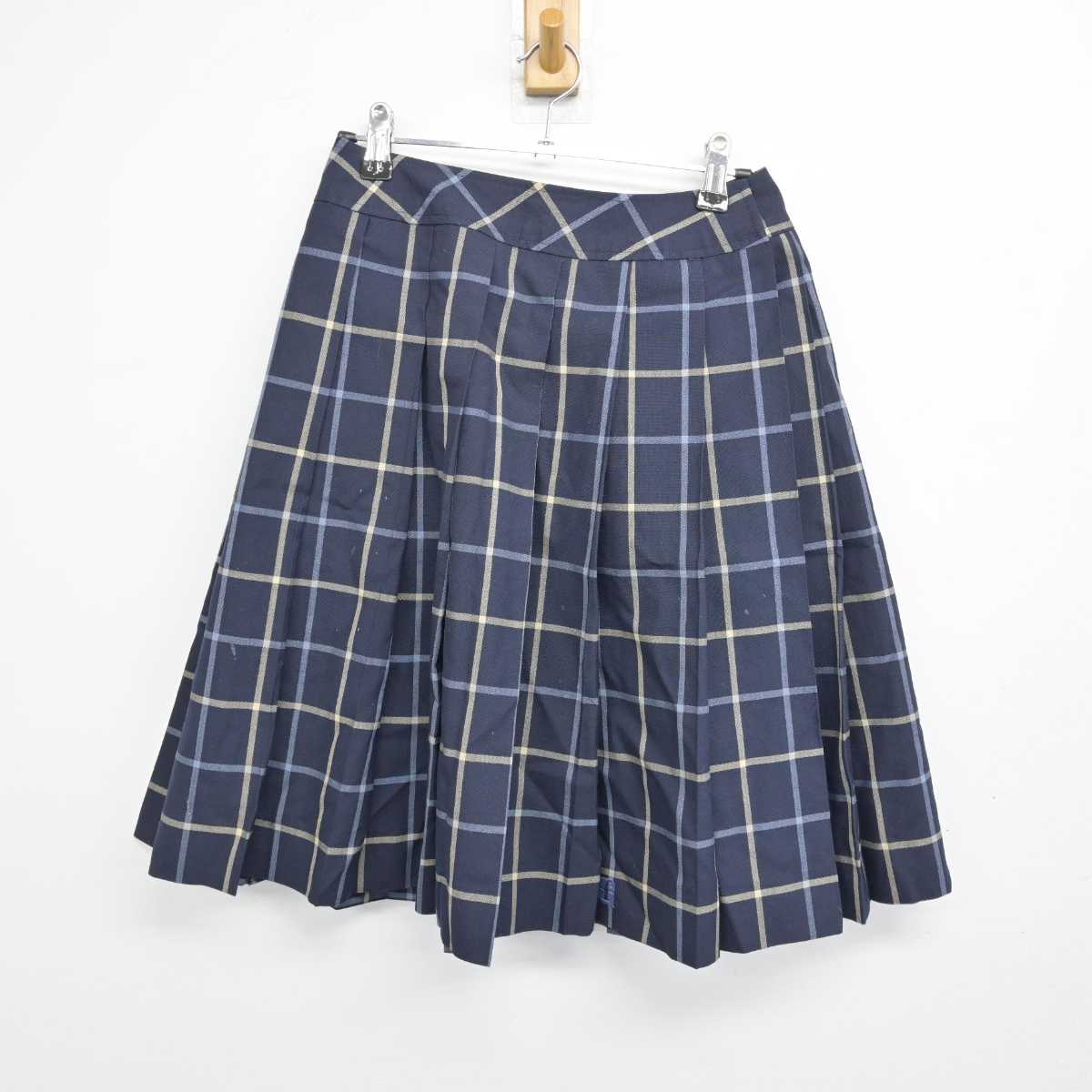 中古】愛知県 日本福祉大学付属高等学校 女子制服 3点 (ニットベスト・シャツ・スカート) sf051278 | 中古制服通販パレイド