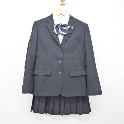 【中古】東京都 八王子実践中学校・高等学校 女子制服 5点 (ブレザー・シャツ・スカート) sf051289