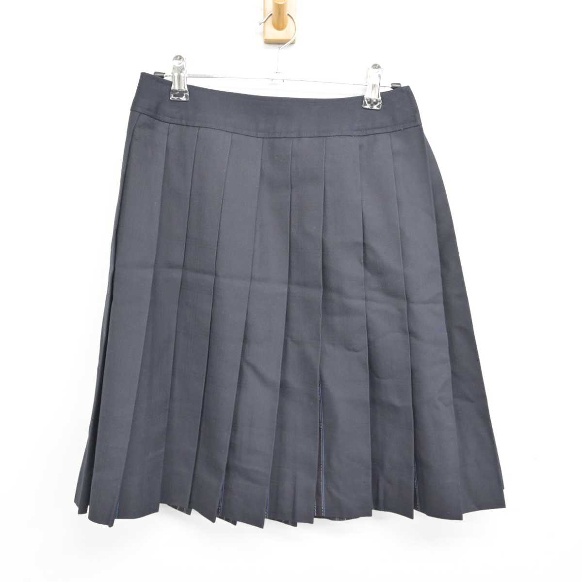 【中古】東京都 八王子実践中学校・高等学校 女子制服 5点 (ブレザー・シャツ・スカート) sf051289