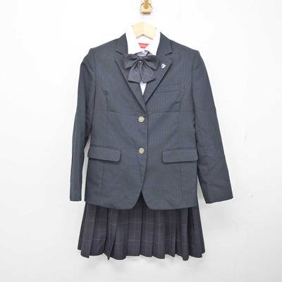 【中古】神奈川県 相模原弥栄高等学校 女子制服 5点 (ブレザー・シャツ・スカート) sf051302