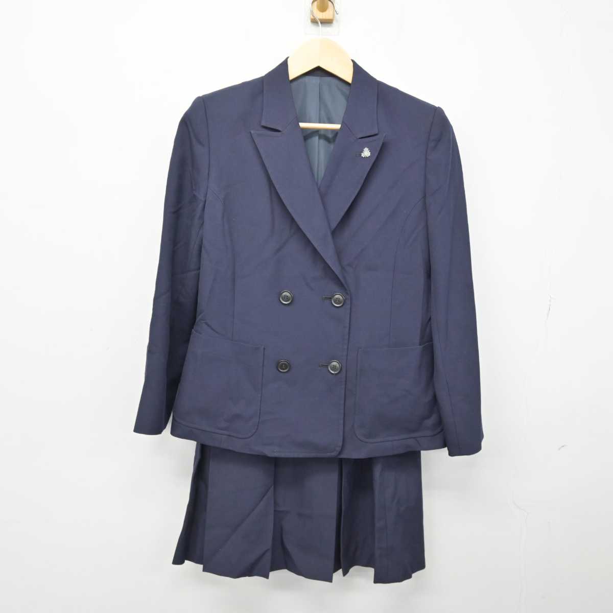 【中古】神奈川県 秦野高等学校 女子制服 5点 (ブレザー・スカート・スカート) sf051306