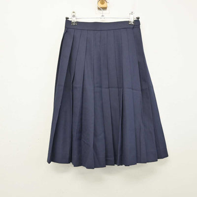 【中古】埼玉県 内谷中学校 女子制服 3点 (ブレザー・ベスト・スカート) sf051325