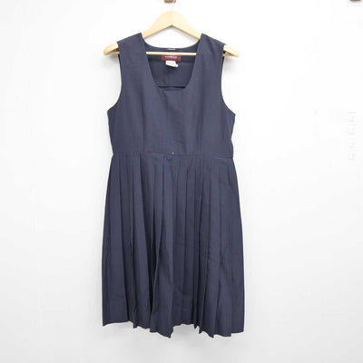 【中古】愛知県 椙山女学園高等学校 女子制服 2点 (シャツ・ジャンパースカート) sf051359