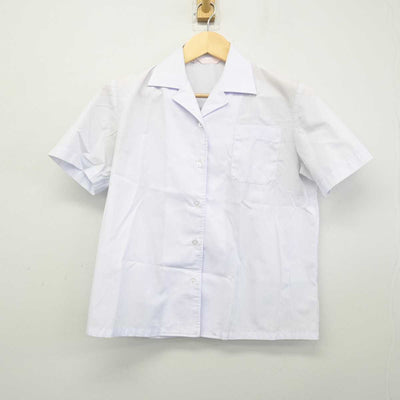 【中古】愛知県 椙山女学園高等学校 女子制服 2点 (シャツ・ジャンパースカート) sf051359