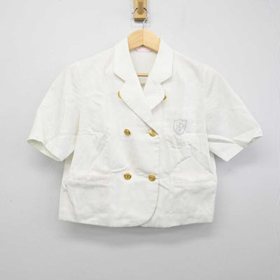 【中古】愛知県 椙山女学園高等学校 女子制服 3点 (シャツ・スカート) sf051360