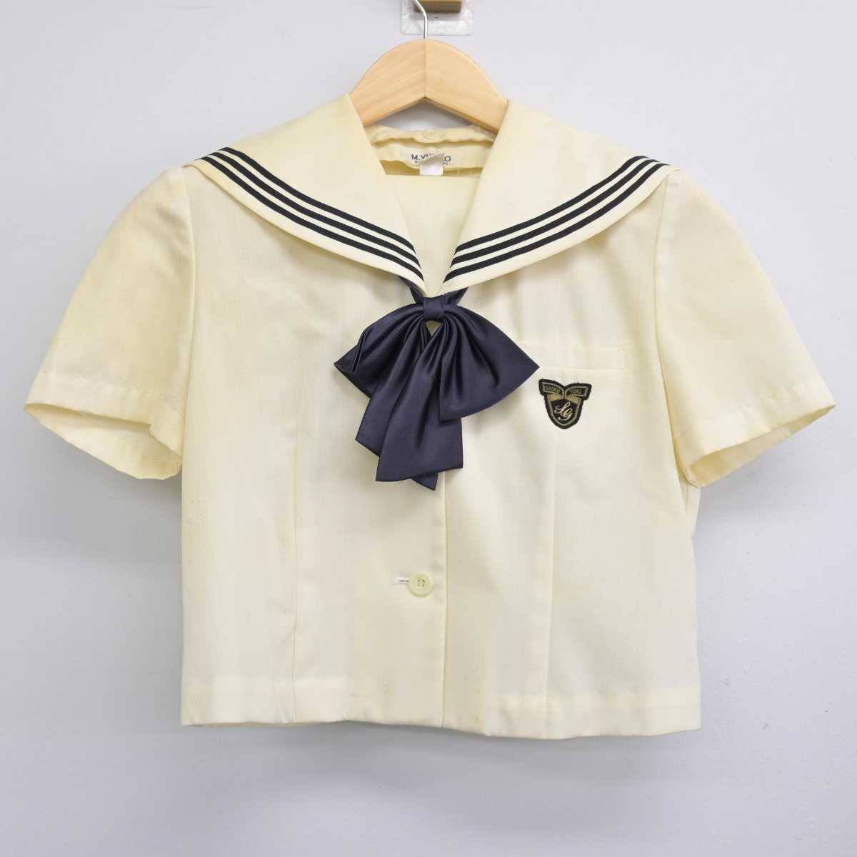 【中古】東京都 淑徳中学校・高等学校 女子制服 3点 (セーラー服・スカート) sf051370