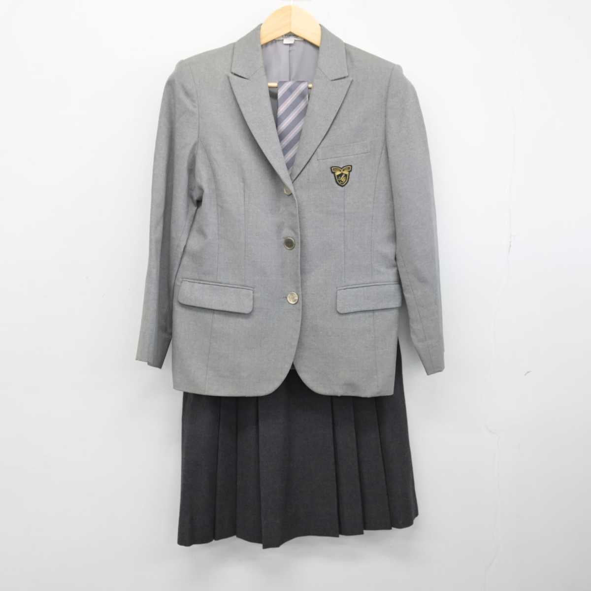 【中古】東京都 淑徳中学校・高等学校 女子制服 4点 (ブレザー・スカート) sf051373