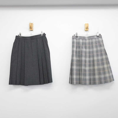 【中古】東京都 淑徳中学校・高等学校 女子制服 4点 (ブレザー・スカート) sf051373