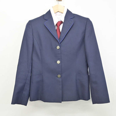 【中古】愛知県 半田東高等学校 女子制服 3点 (ブレザー・シャツ) sf051376