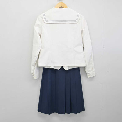 【中古】愛知県 半田東高等学校 女子制服 2点 (セーラー服・スカート) sf051377