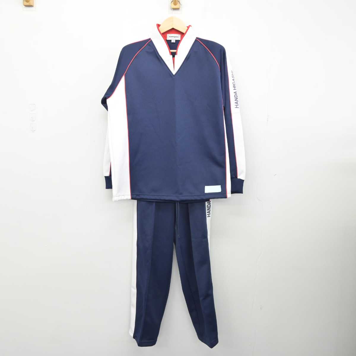 【中古】愛知県 半田東高等学校 女子制服 2点 (ジャージ 上・ジャージ 下) sf051383