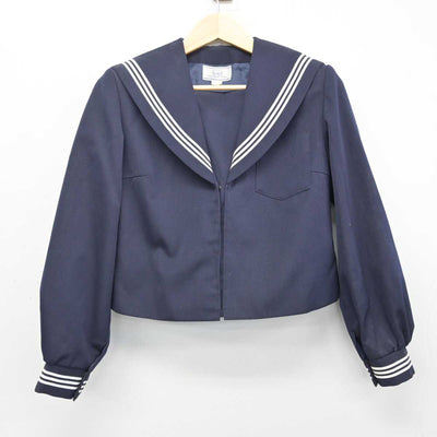 【中古】大分県 津久見市立第一中学校 女子制服 1点 (セーラー服) sf051386