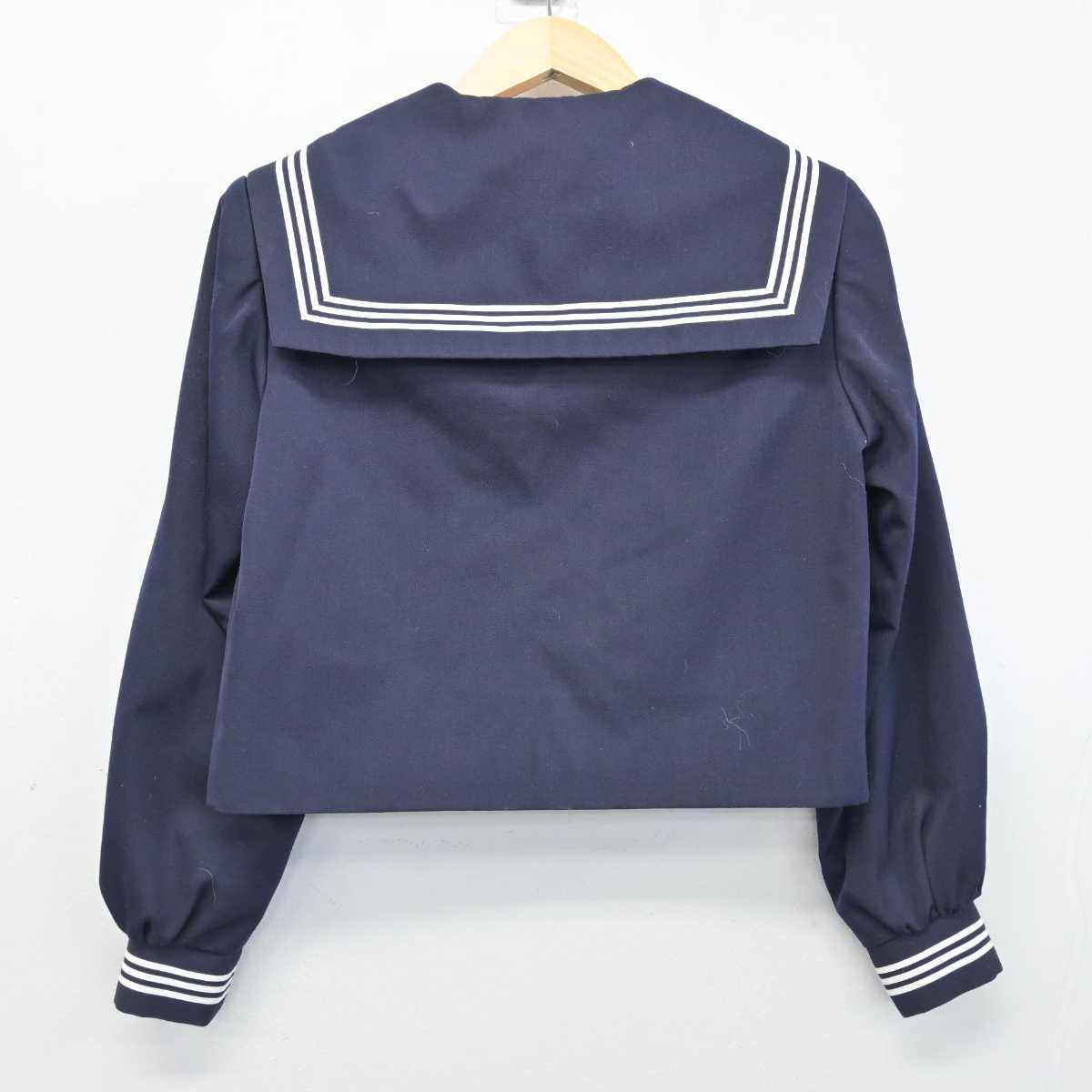 【中古】大分県 津久見市立第一中学校 女子制服 1点 (セーラー服) sf051386