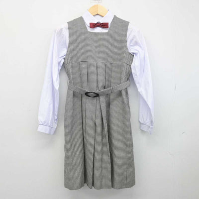 【中古】大阪府 アサンプション国際小学校 女子制服 5点 (ブレザー・シャツ・ジャンパースカート) sf051398