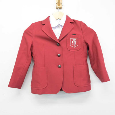 【中古】大阪府 アサンプション国際小学校 女子制服 2点 (ブレザー・シャツ) sf051400