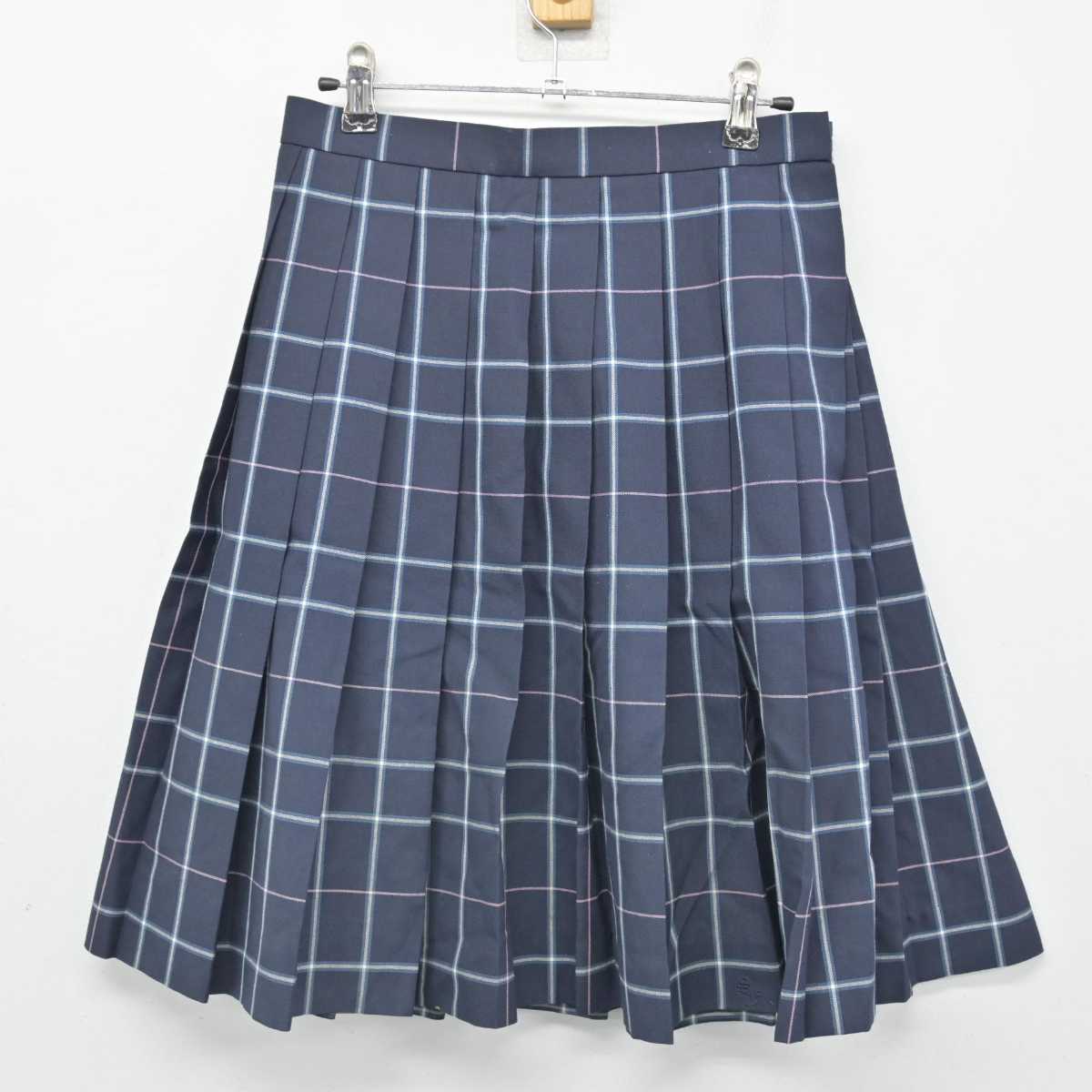 【中古】埼玉県 東京成徳大学深谷高等学校 女子制服 2点 (シャツ・スカート) sf051411