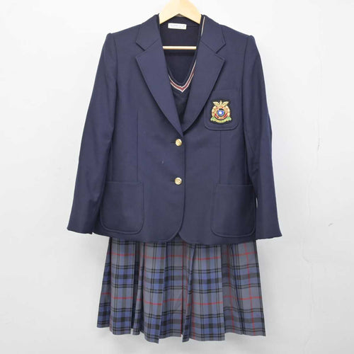 【中古】神奈川県 城郷高等学校 女子制服 3点（ブレザー・スカート