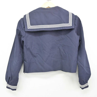 【中古】広島県 尾道市立高西中学校 女子制服 3点 (セーラー服・ジャンパースカート) sf051438