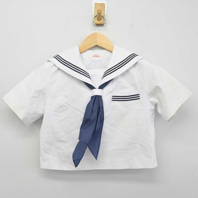 【中古】広島県 尾道市立高西中学校 女子制服 2点 (セーラー服) sf051439